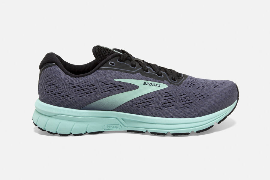 Anthem 3 Road Brooks Running Shoes NZ Womens - Dark Grey/Blue - KLICYS-782